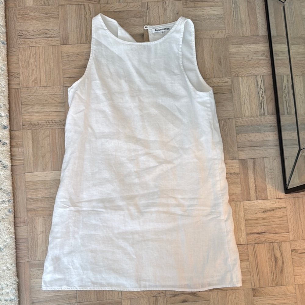 Reformation Jessi Linen Dress